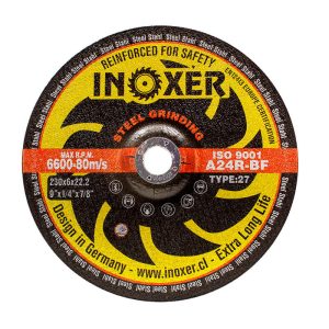 Disco Desbaste INOXER® de 9 x 6 mm Metal
