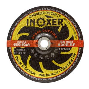 Disco De Corte INOXER® de 9 x 3 mm Metal