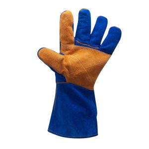 Guante de Soldador Reforzado Azul Kevlar