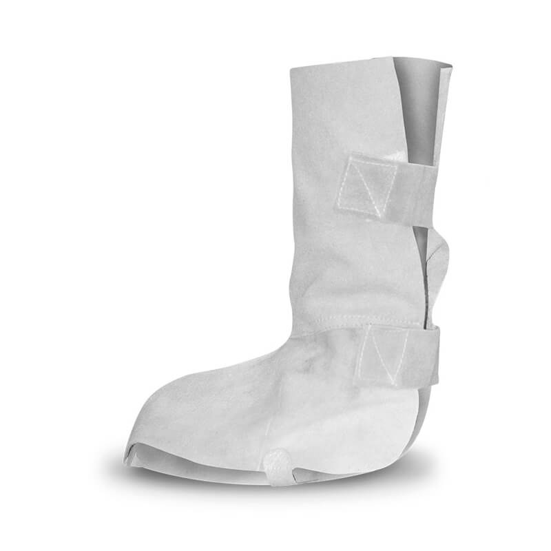 Polaina De Descarne Soldador Con Velcro Kevlar - Imagen 2